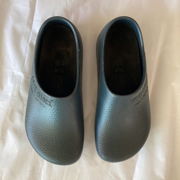 Birkenstock Shoes - BIRKENSTOCK PROFI BIRKI PROFESSIONAL NAVY BLUE CLOGS, SIZE 39 EU,(US-M5.5/ W 8)